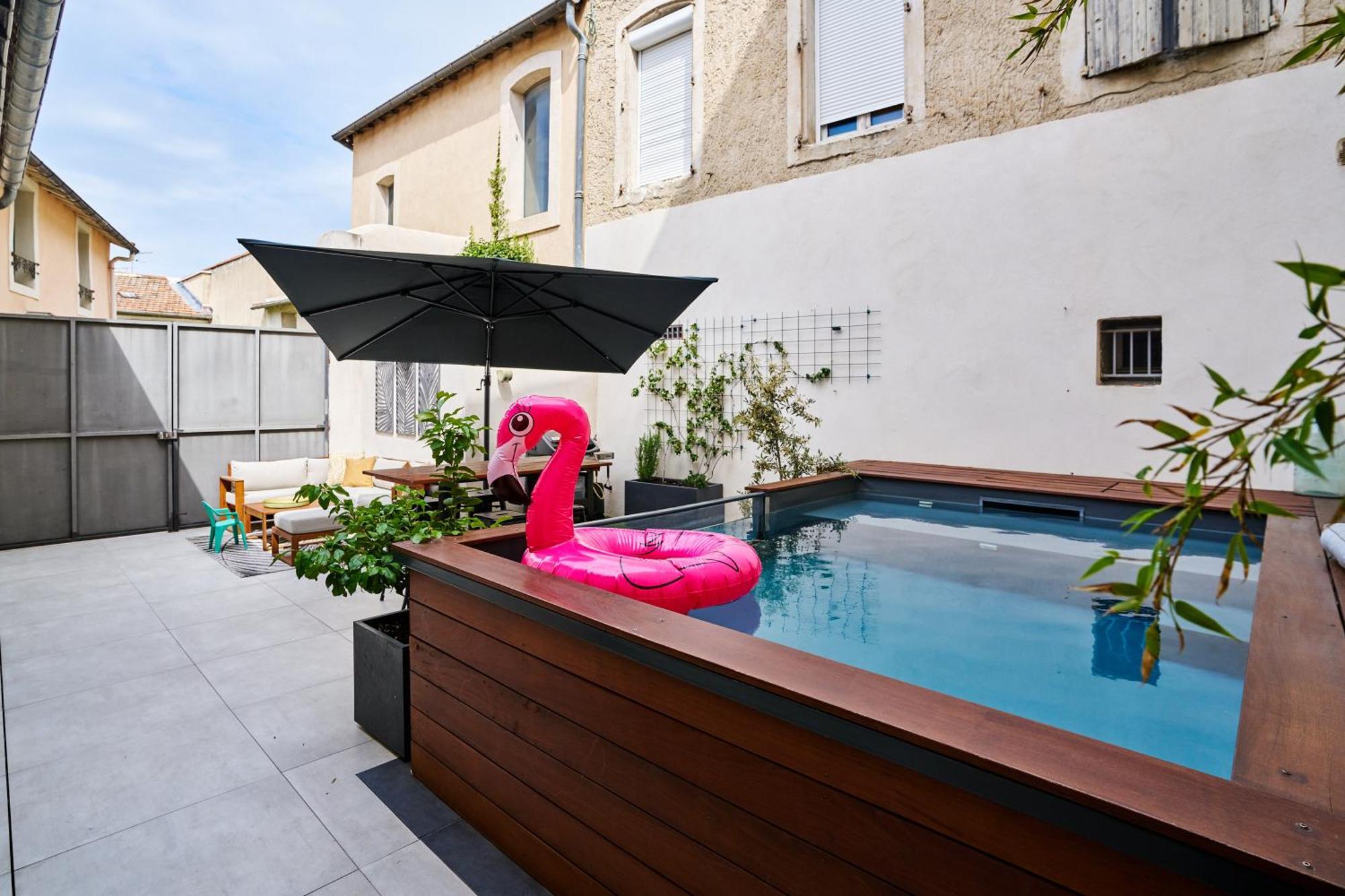 Maison De Ville Moderne Climatisee Avec Piscine Morieres-les-Avignon Экстерьер фото